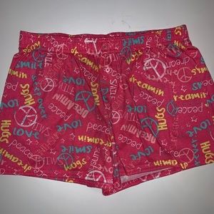 Pajama shorts